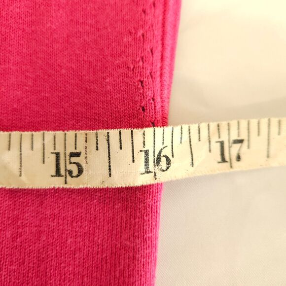 Talbots Womens Medium Pink Crewneck Cotton Modal Sweater Vest Sleeveless - Picture 5 of 6